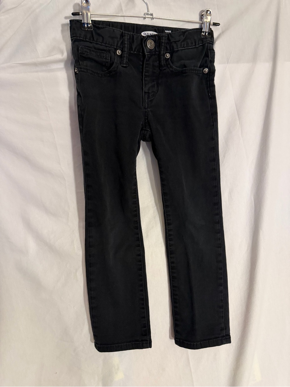 #533 Old Navy Black Skinny Kid's Jeans